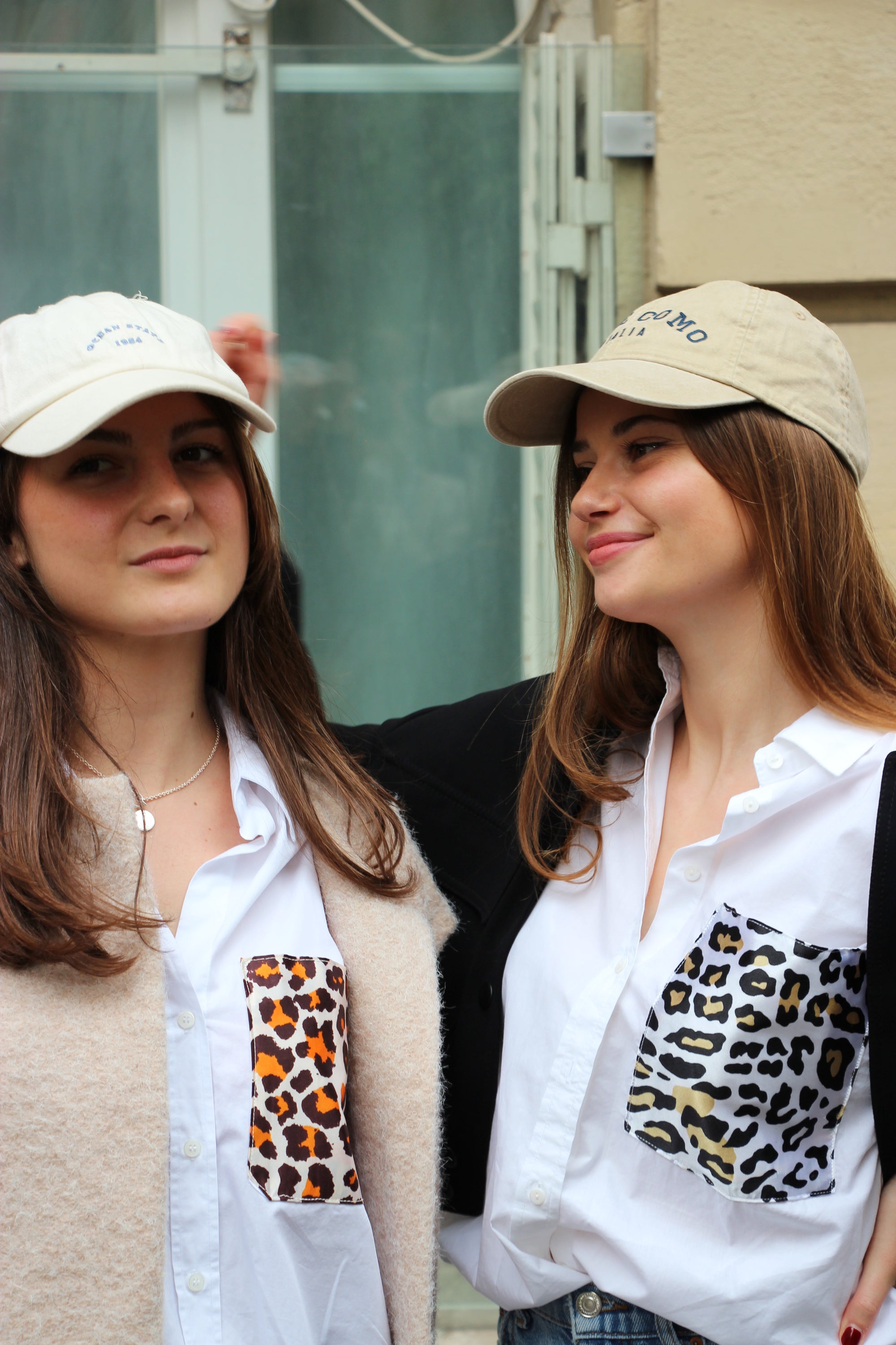 chemise duo léopard 