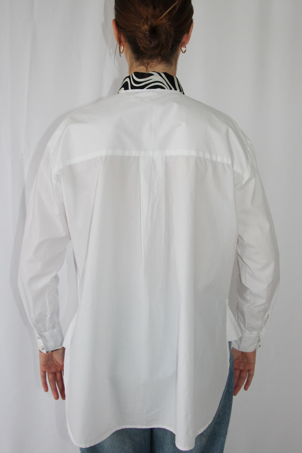 Chemise col zèbre