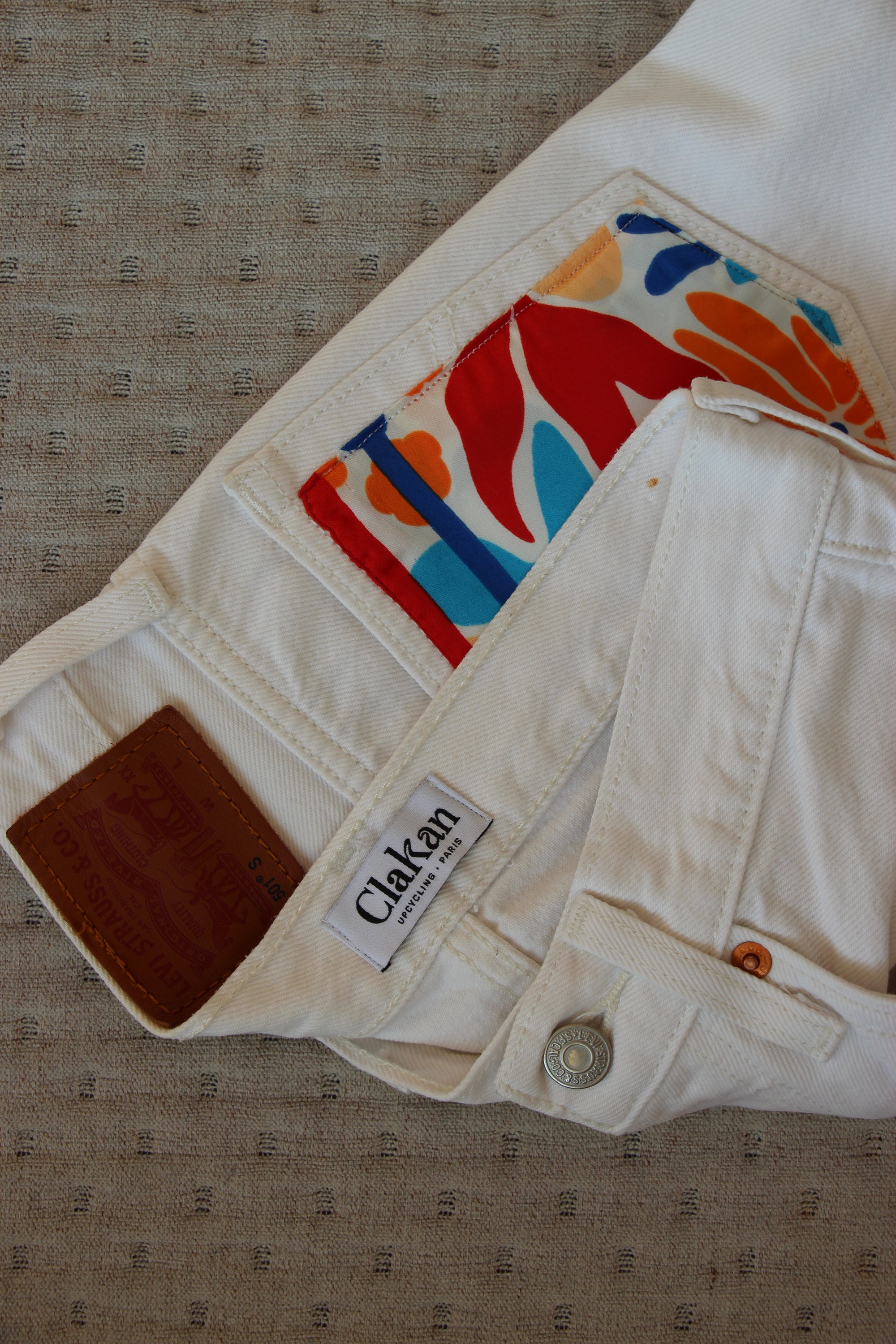 étiquette jeans levis 